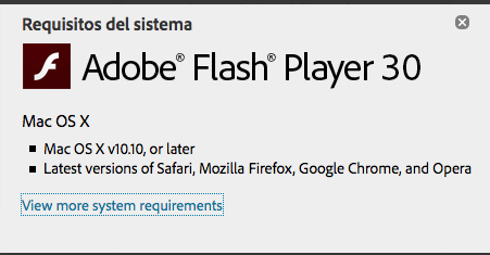 flash player for mac update 2018